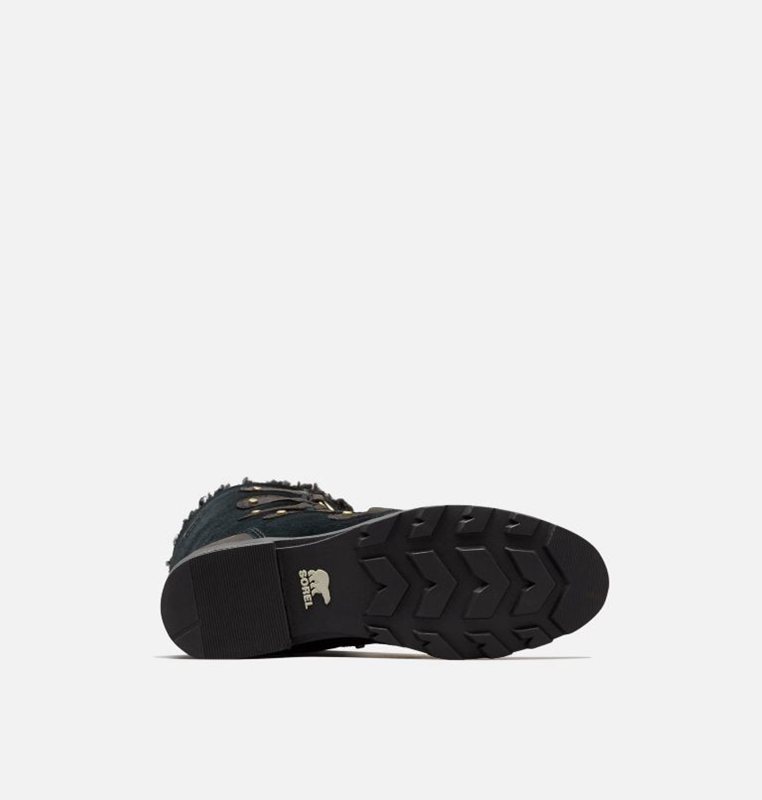 Sorel Dam Snörstövlar Svarta - Emelie™ Låga - XPV-065419